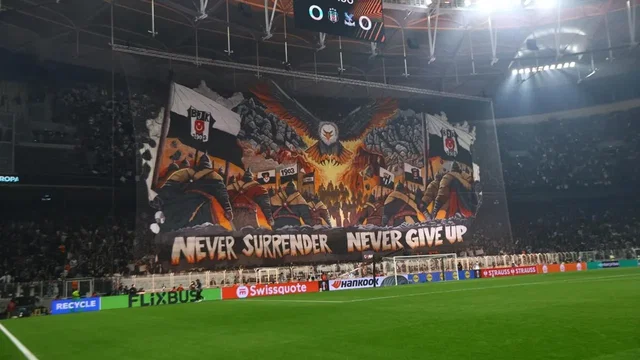 Beşiktaş tribünleri yine Avrupa'nın gündeminde!