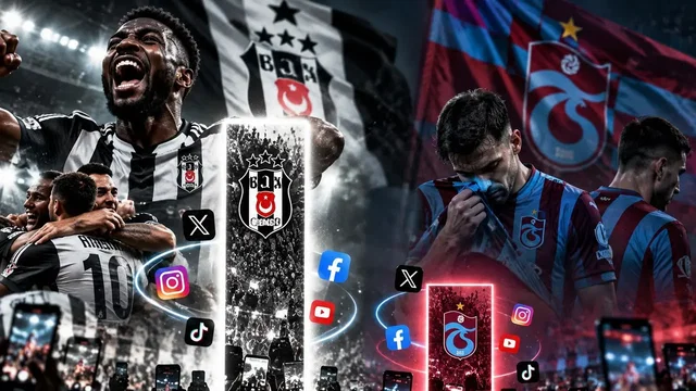 Sosyal medyada Beşiktaş farkı! Trabzonspor’u üçe katladı